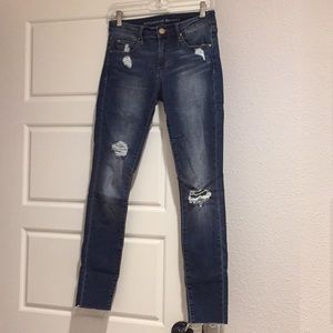 Articles of Society distressed stretch jeans, 25